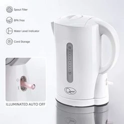 Quest Cordless Kettle- 1 Litre -Vango Shop go 104971 b