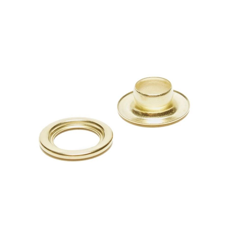 W4 9.5mm Brass Eyelets 4 W4 9.5mm Brass Eyelets - Image 2