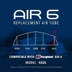 Eurohike Air 6 Replacement Air Tube (End - 425L) -Vango Shop go 190077 z