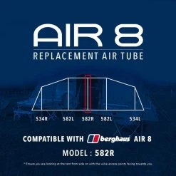 Eurohike Air 8 Replacement Air Tube (582R) -Vango Shop go 190085 z
