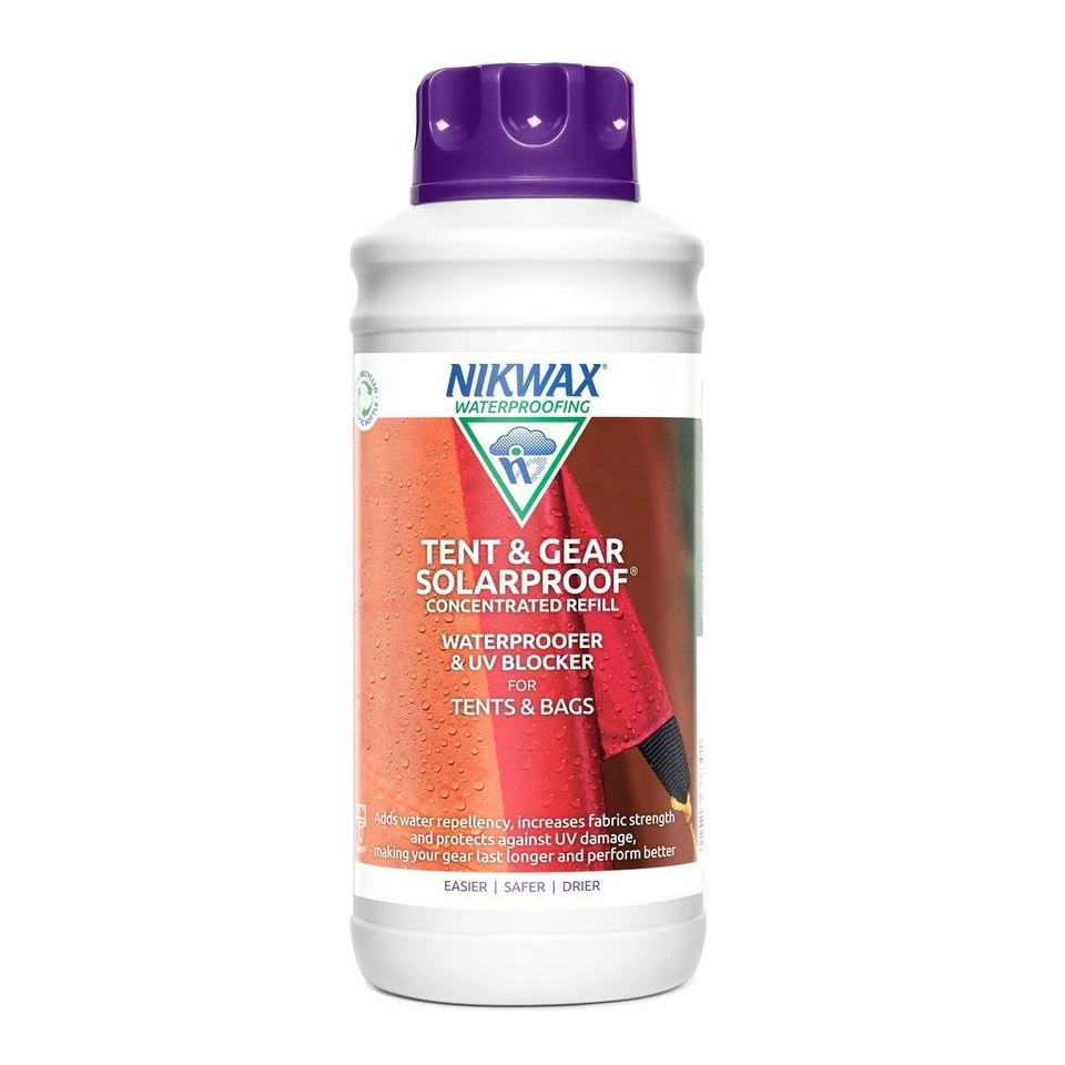 Nikwax Tent And Gear SolarProof Concentrate (1 Litre) 4 Nikwax Tent And Gear SolarProof Concentrate (1 Litre) - Image 2