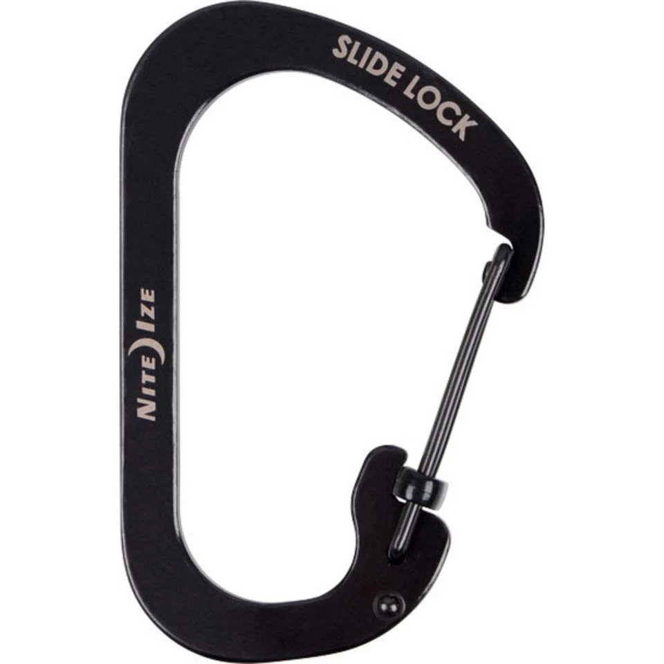 NiteIze Slidelock Carabiner #4 (Stainless Steel) 4 NiteIze Slidelock Carabiner #4 (Stainless Steel) - Image 2