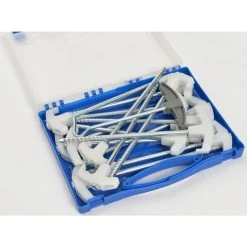 Hi Gear Glow-in-the-Dark Screw Tent Pegs 8 Hi Gear Glow-in-the-Dark Screw Tent Pegs -Vango Shop go 324746 c