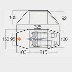 Vango Nova 200 2-Person Tent -Vango Shop go 326405 b
