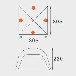 Eurohike Genus Shelter V2 -Vango Shop go 350972 c