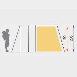 Hi Gear Vanguard Nightfall 6 Tent -Vango Shop go 351574 c