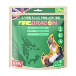 Fire Dragon Solid Fuel Blocks (pack Of 12) -Vango Shop go 363343 z